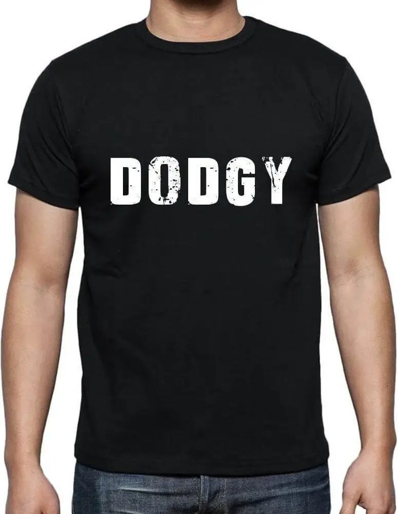 Herren Grafik T-Shirt Dodgy Öko-Verantwortlich Vintage Jahrgang Kurzarm Lustige Druck Geburtstag Geschenk Mann