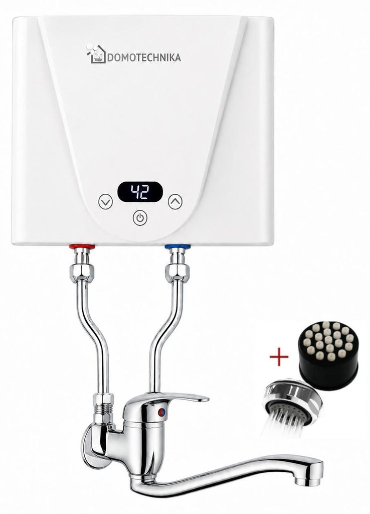 Domotechnika | Mini-chauffe-eau électrique - 5,5 kW - 21 x Image du produit 