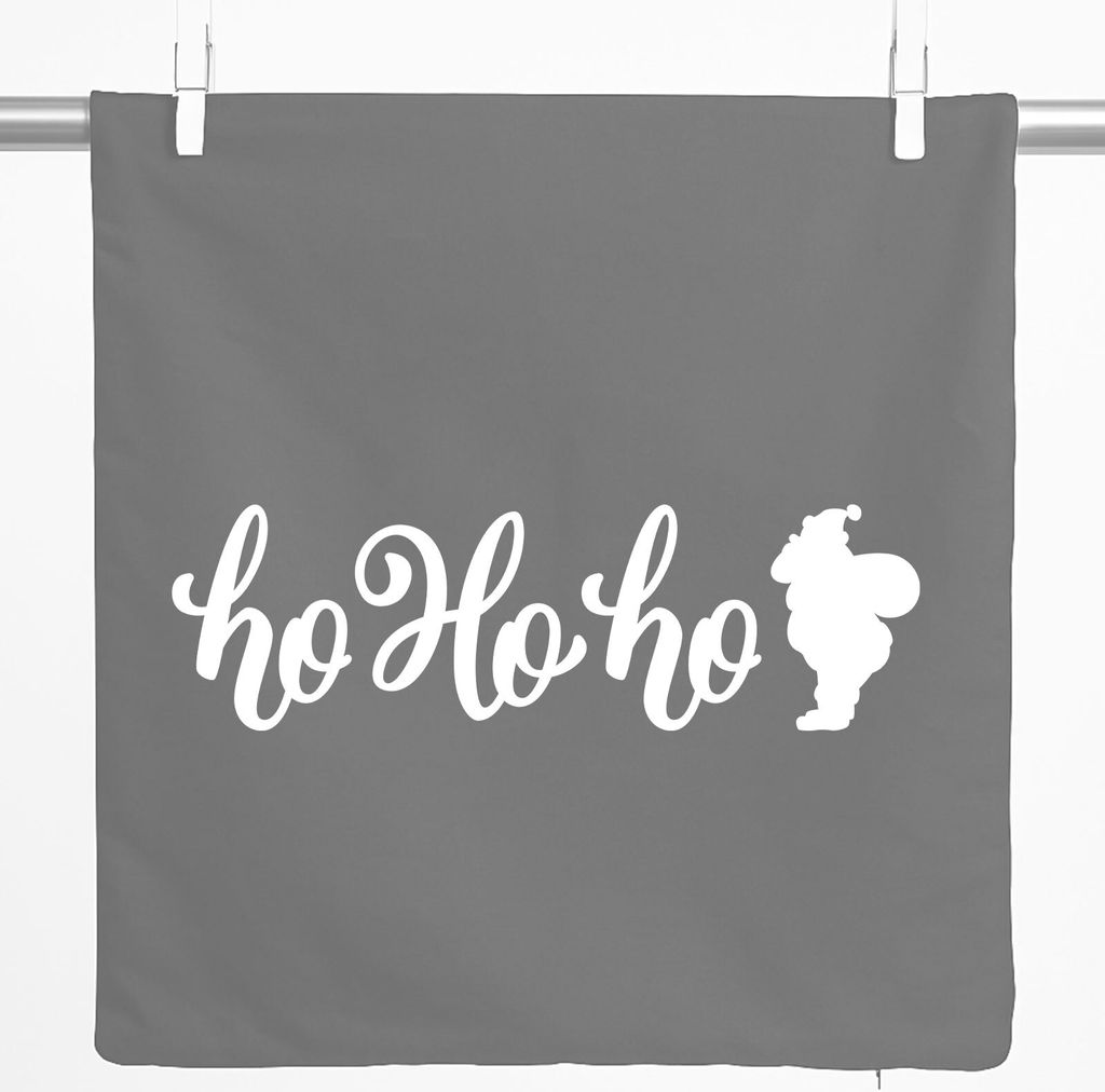 Huuraa Kissenbezug Ho Ho Ho Weihnachtsmann 40x40cm Steel Produktbild 