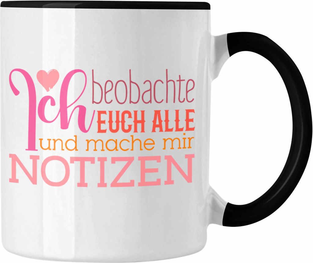 Trendation - Ich Beobachte Euch Alle Und Mache Mir Notizen Produktbild 