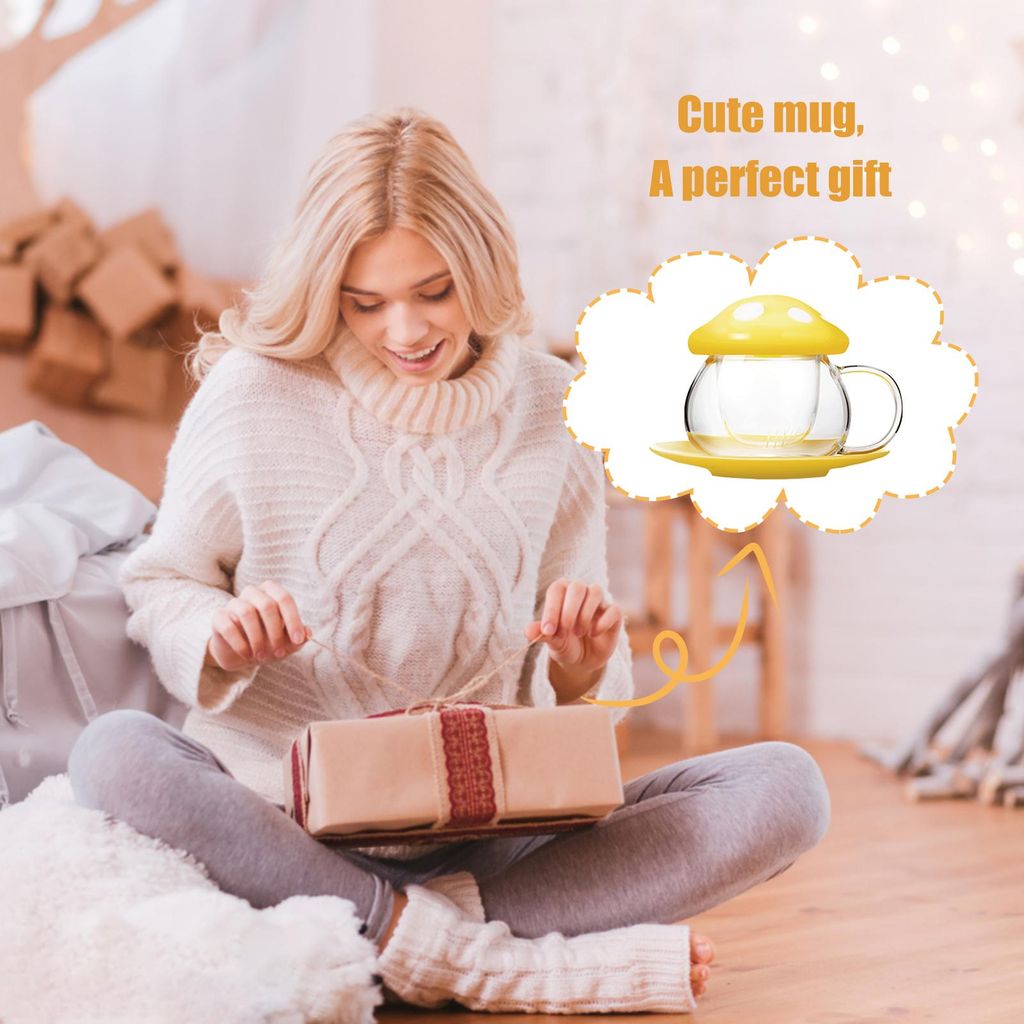 Teetasse aus Glas art tasse