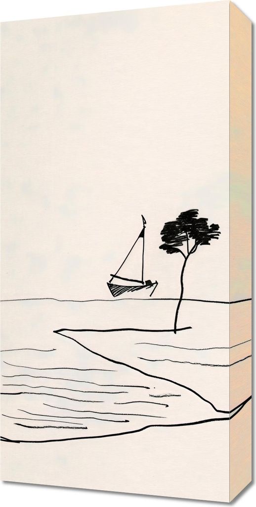 Bild 30x60cm Küstliche Ruhe