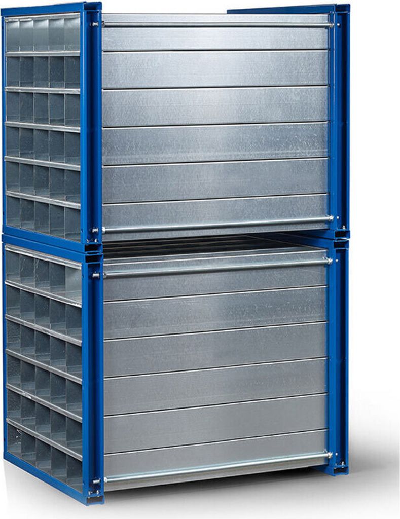 Wabenregal RWR-48/1 1000x1000x1000 48 Fächer RAL 5010