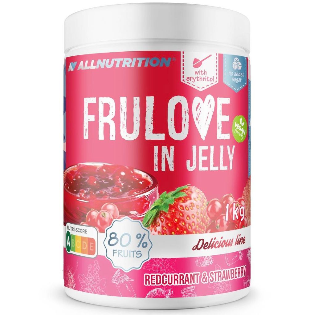 ALLNUTRITION FRULOVE In Jelly Redcurrant & Strawberry 1000g Produktbild 