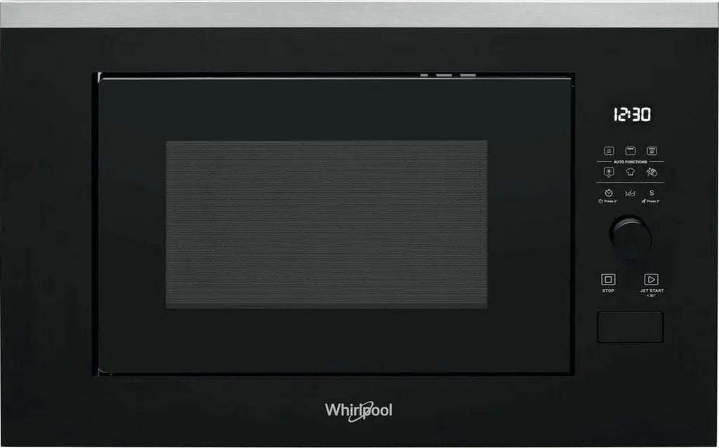 Micro-ondes Whirlpool WMF250G 25L Noir avec Puissant Gril Quartz 1000W