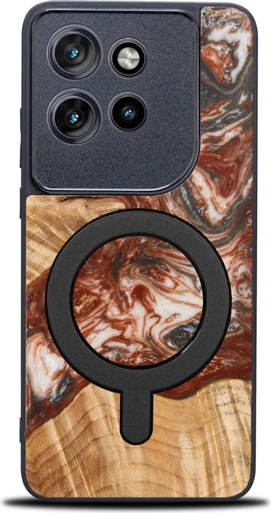 Bewood Cover esclusiva per Motorola Edge 50 Neo - Planets - Venus con MagSafe