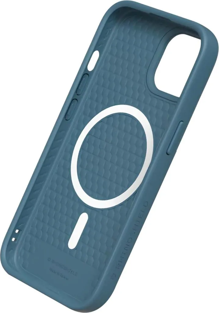 Coque RhinoShield SolidSuit pour iPhone 16 Bleu 6,1 pouces Protection - 2