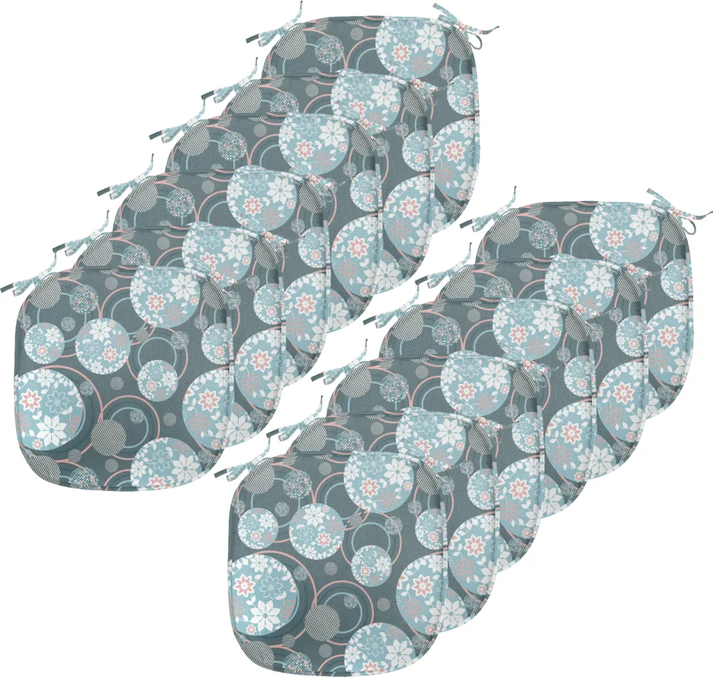 Cuscino decorativo a quadretti verde oliva e bianco con bottoni 45 x 45