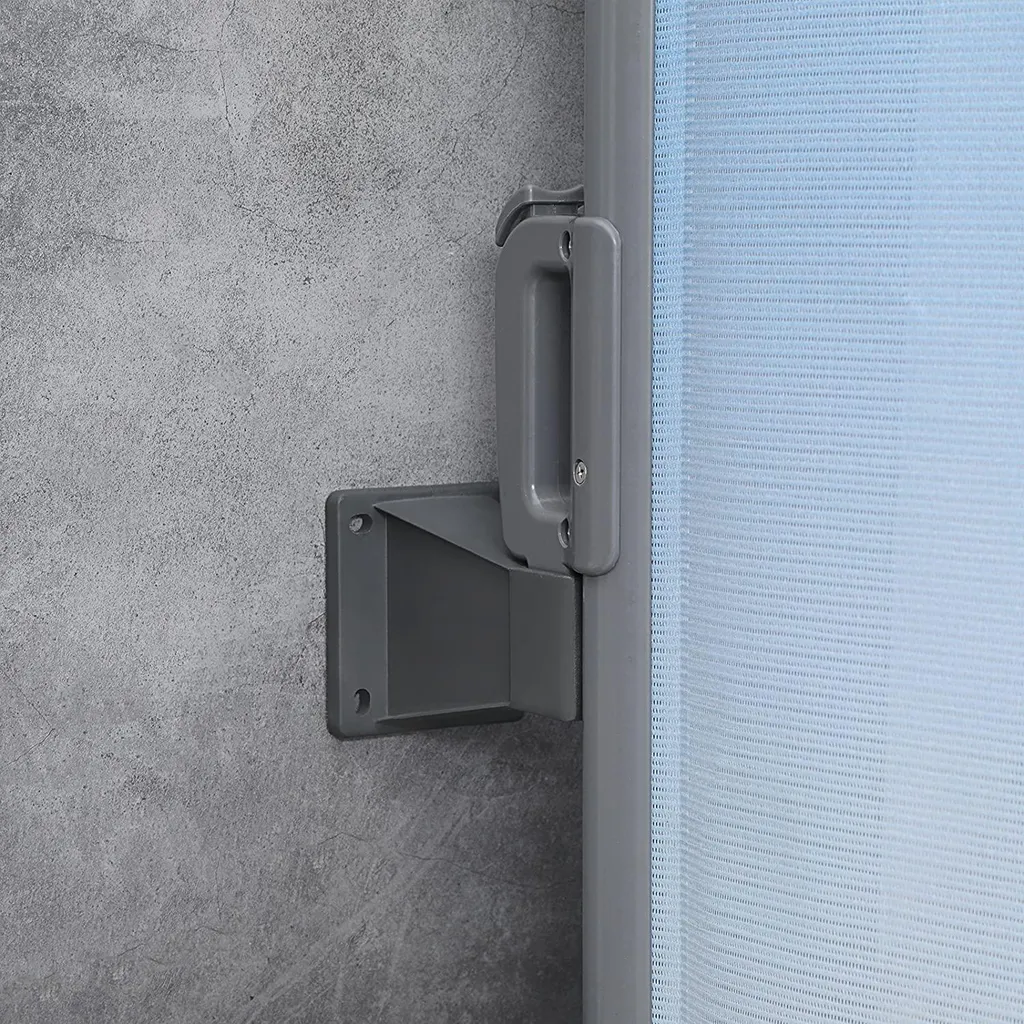 Support mural store latéral en acier galvanisé - Fixation ultra stable - 5