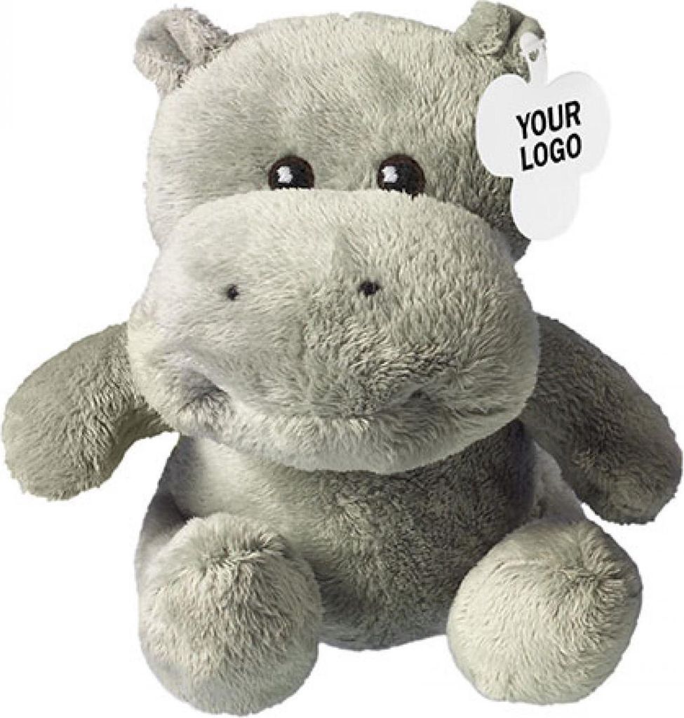 Printwear | Hippo en peluche / 20 x 13 x 20 cm - Couleur : Image du produit 