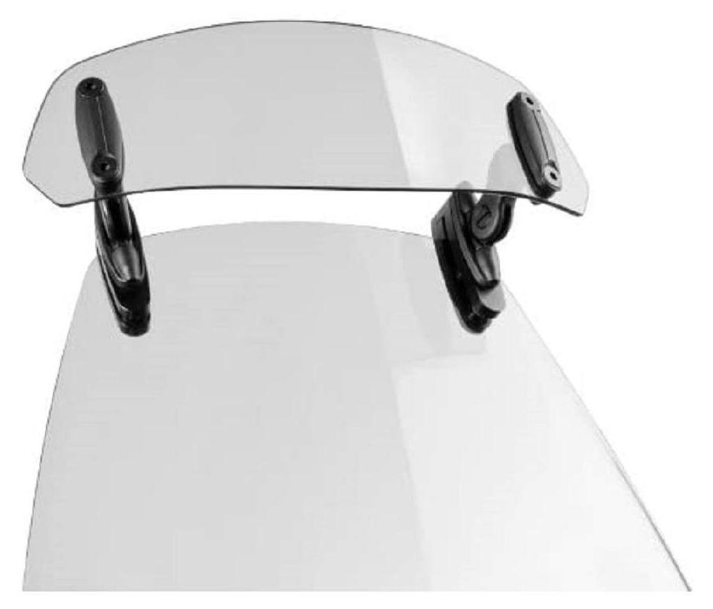 Puig 6320W Spoilerscheibe Clip-on, Transparent, no especificado