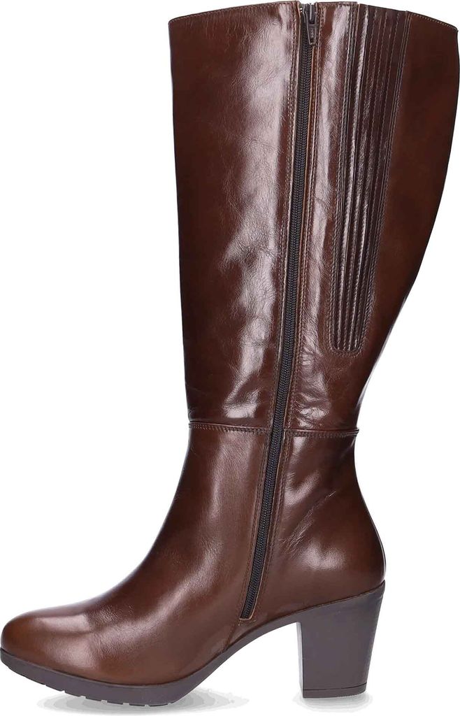 JJ Footwear Brora Stiefel in Übergrößen Braun 1147013-330Cognac in Weite XL