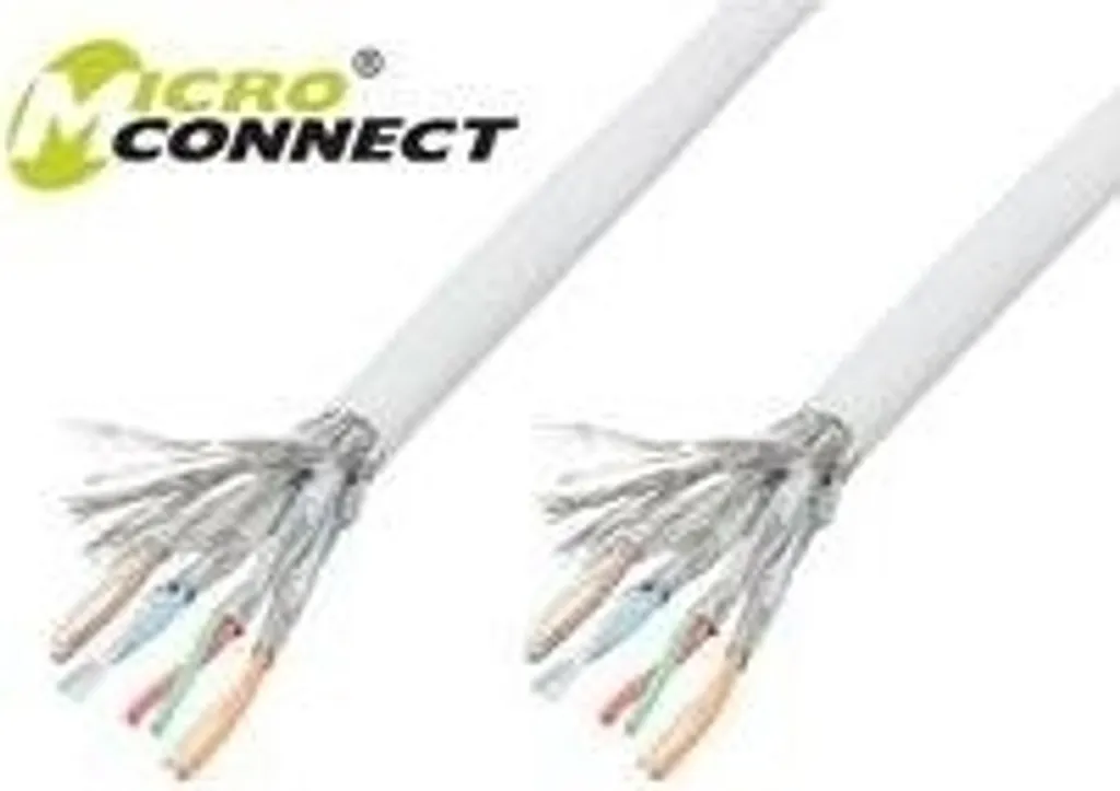 Bobine de câble réseau CAT6 S/FTP 305m LSZH Gris pour installation VDI