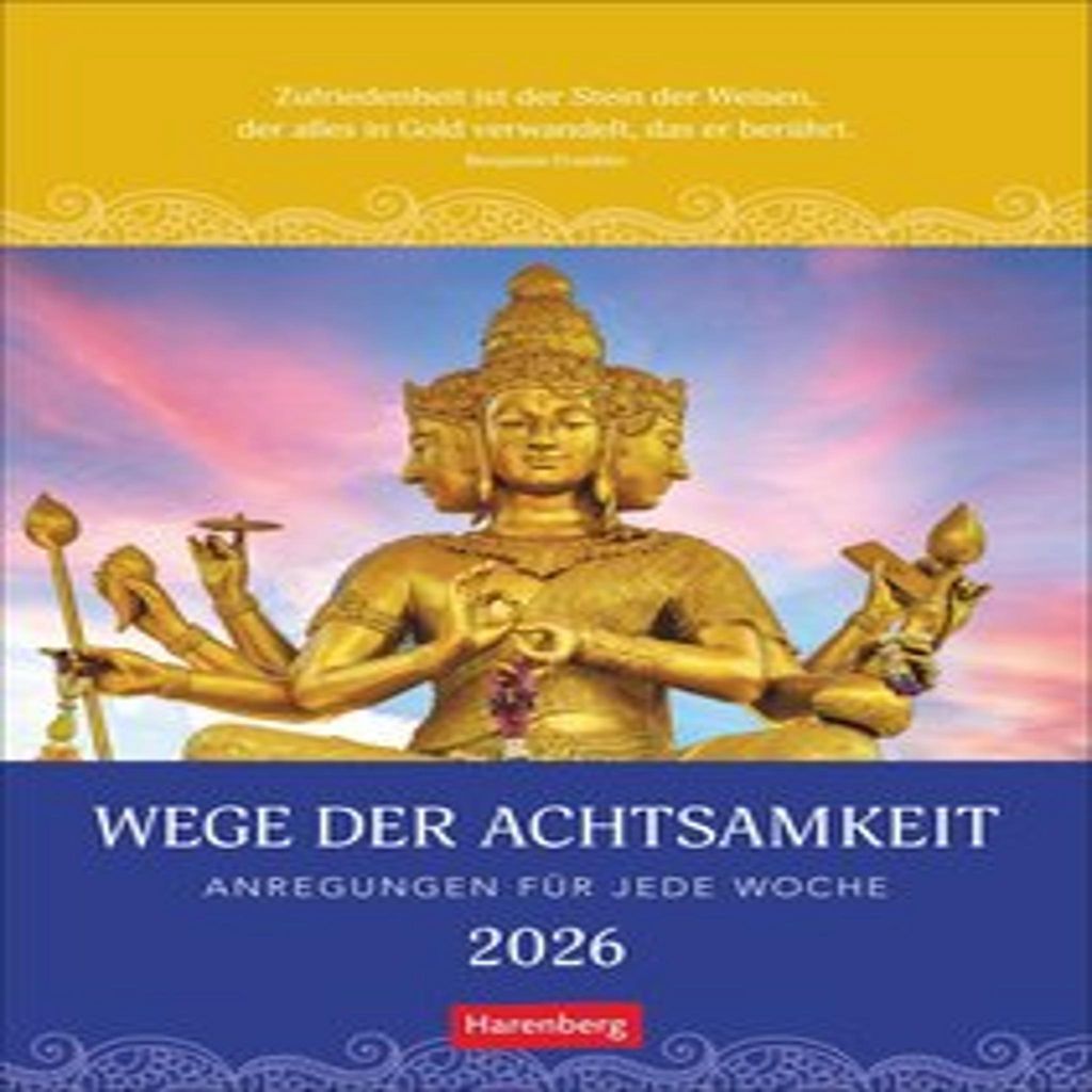 Wege der Achtsamkeit Wochen-Kulturkalender 2026 - Produktbild 