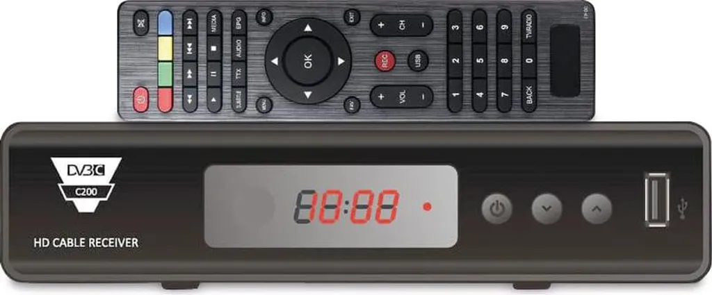 Miglior Decoder DVB-C HD 1080p | USB Media Player HDMI SCART - 12