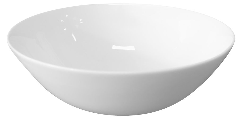 Porseleinen soepkom Luna, diameter 18,5 cm, wit Productafbeelding 