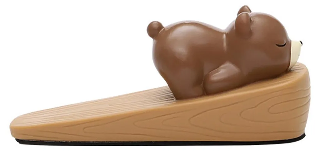 Cale de porte décorative au sol - Butée de porte mignonne pour salon