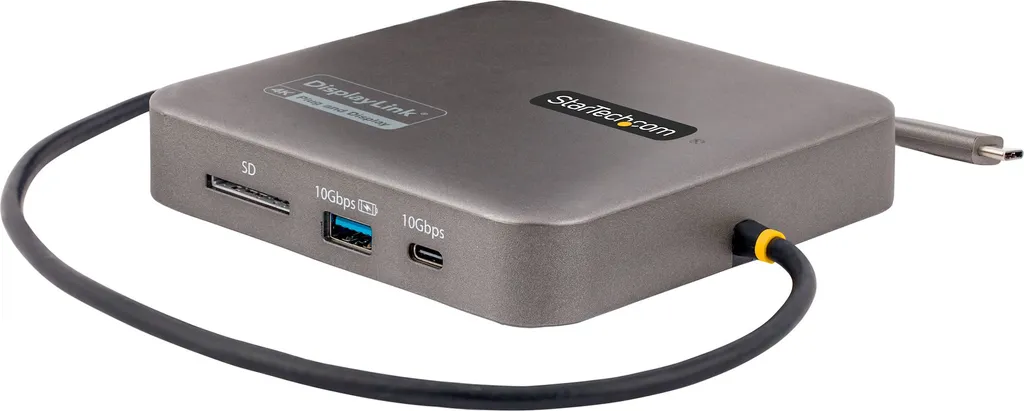 Adaptateur Multiport USB-C pour Télétravail - Double HDMI 4K et Ethernet