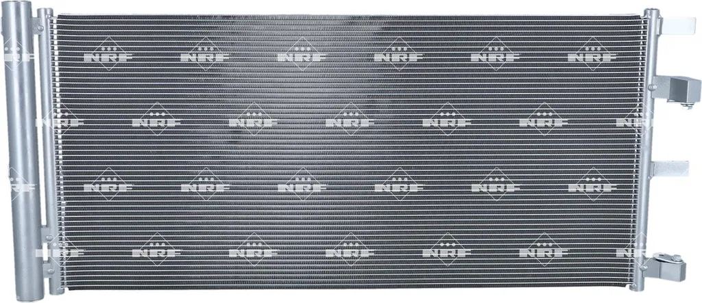 Condenseur clim Ford Transit NRF en aluminium avec kit de visserie