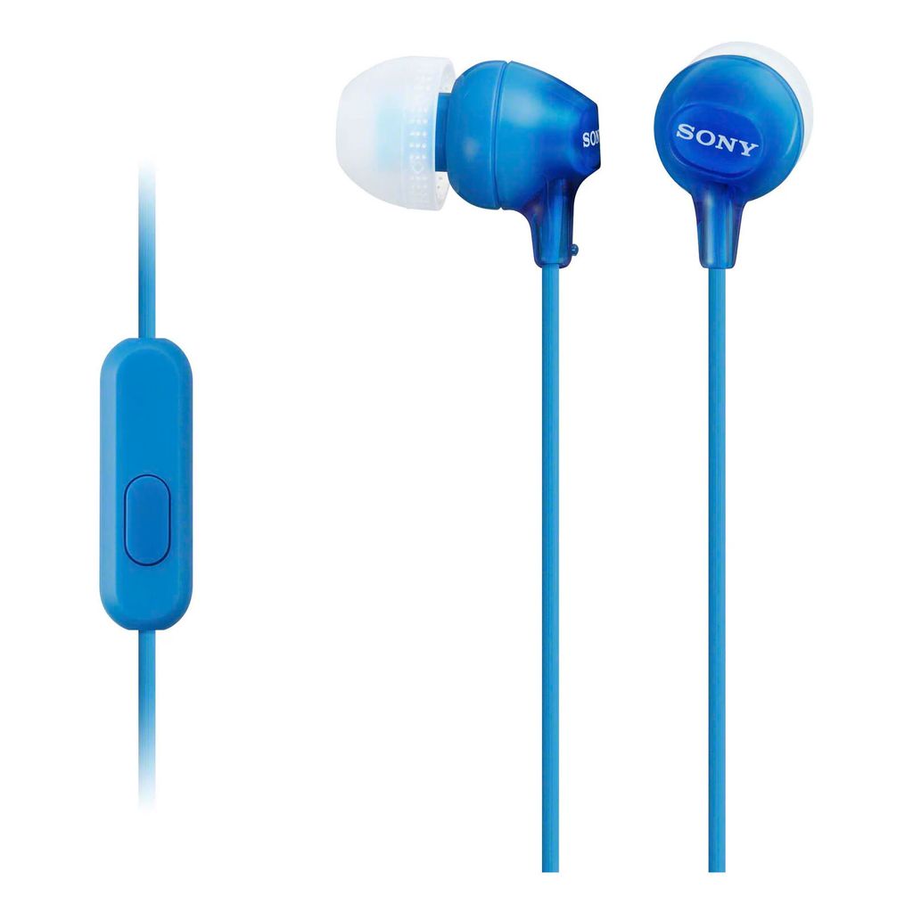 Sony MDR-EX 15AP In-Ear Kopfhrer Blau Produktbild 