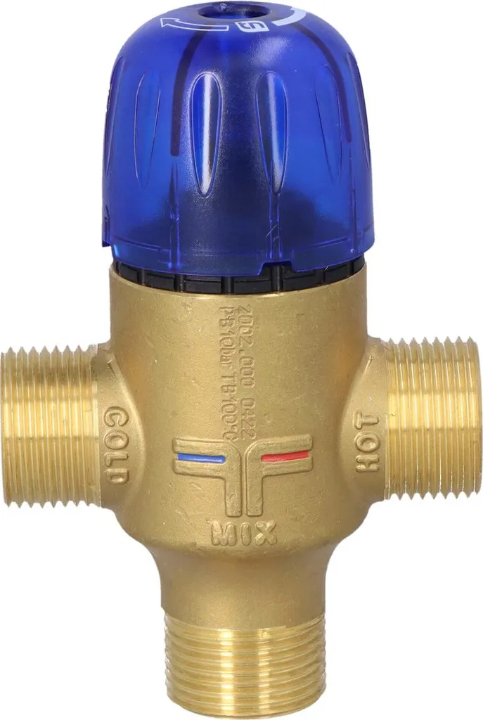 Mitigeur thermostatique 3/4 pouce Novamix Value 70 FS sans clapets - 3