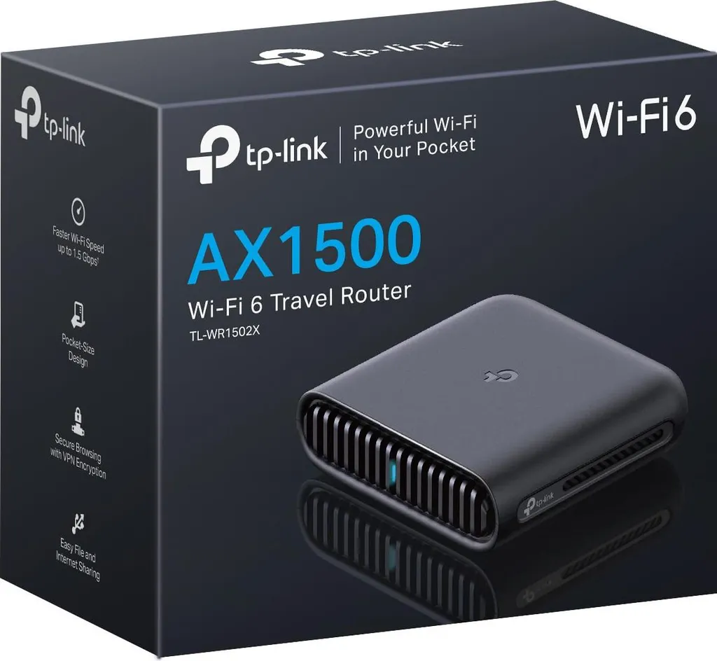 Routeur sans fil Wi-Fi 6 TP-LINK TL-WR1502X V1 AX1500 Switch 1 port