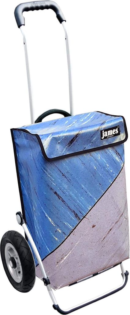 James Einkaufstrolley - LINUM - stabiler Einkaufswagen mit individuellem Design - mehrfarbig: bunt in Ausführung: Royal-Luftraeder