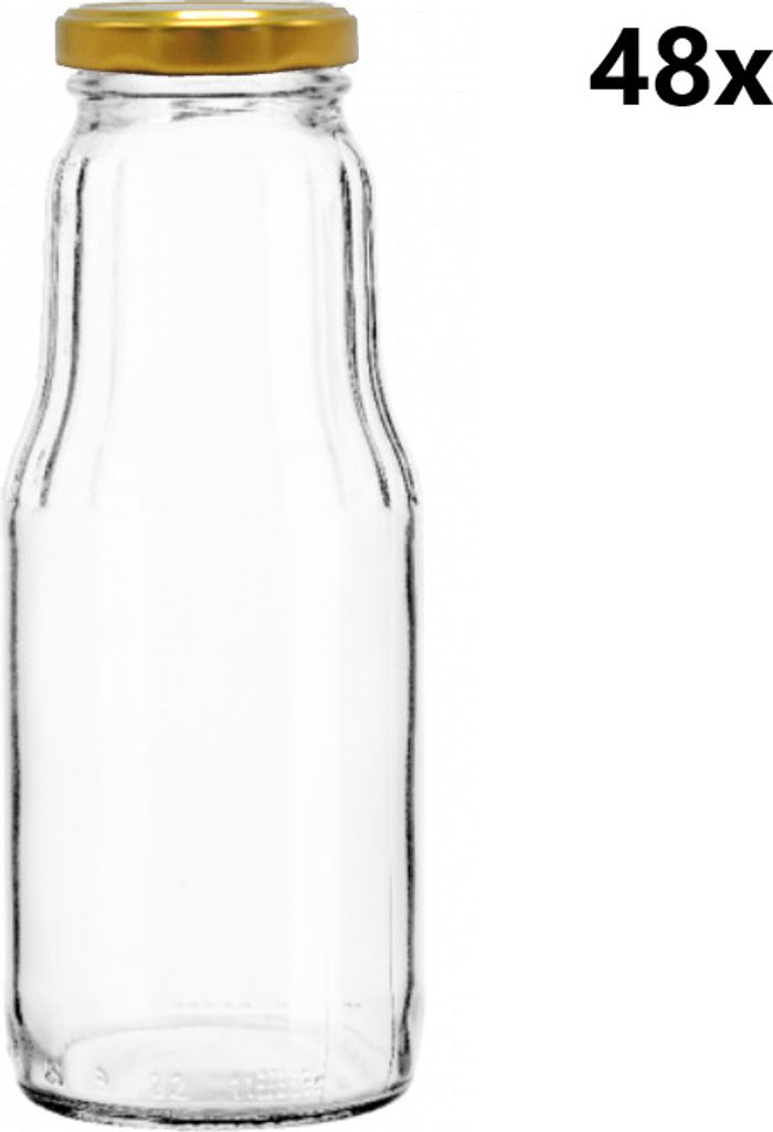 SAFTflasche 300 ml FRUCT klar/transparent 48 Stück Produktbild 