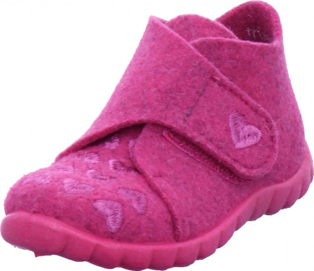 Superfit Hausschuh Wollfilz Herzchen EUR 19