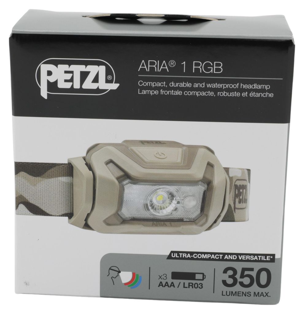 Petzl E069BB01 Headlamp ARIA 1 RGB camo Produktbild 