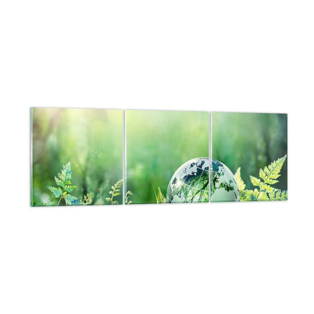 Bilder auf glas - natur natur - 120x40cm - Glasbilder - Wandbilder - Bilder - Kunstdruck - zum Aufhängen bereit - Wanddekoration aus Glas - Glas B...