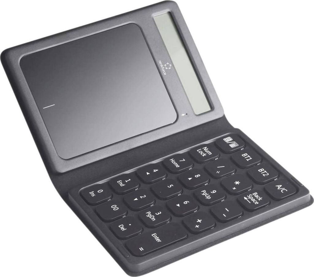 Renkforce RF-NK-300 USB Nummernblock Faltbar Schwarz Produktbild 