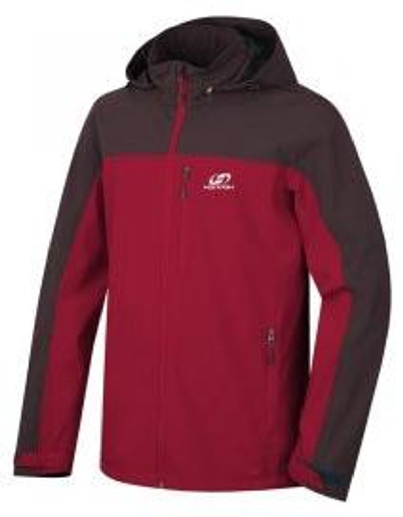 HANNAH Hannah Brolin Light Fudge/Chili-Pfeffer M; Rote Jacke