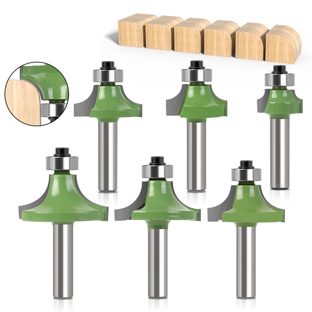 6 teiliger Fräser Set,Profilfräser Satz Produktbild 