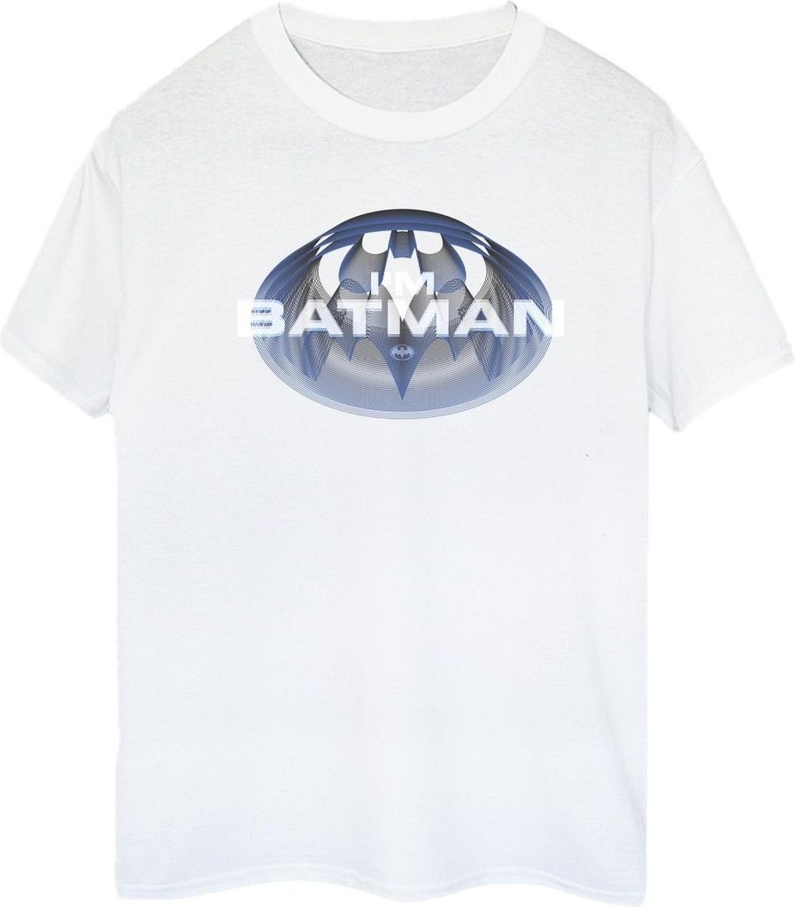 DC Comics - "I'm Batman" T-Shirt für Damen BI46550 (XL) (Weiß)