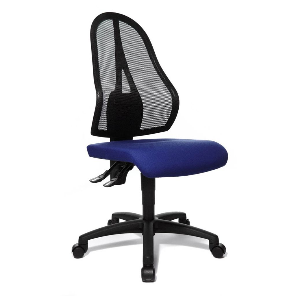 Topstar Bürostuhl Open Point P, OP100 G26 royalblau, schwarz Stoff