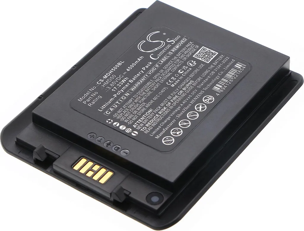 Batterie Mindeo M50 TECHTEK pour inventaire et logistique - HMD50