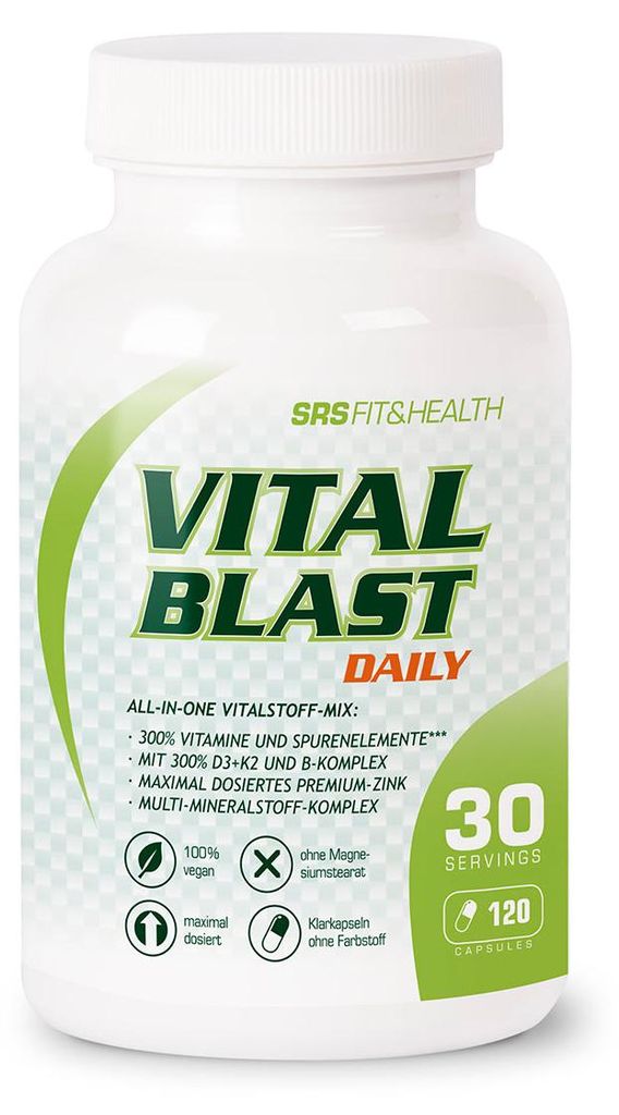 SRS Vital Blast Caps - 120 Kapseln Produktbild 