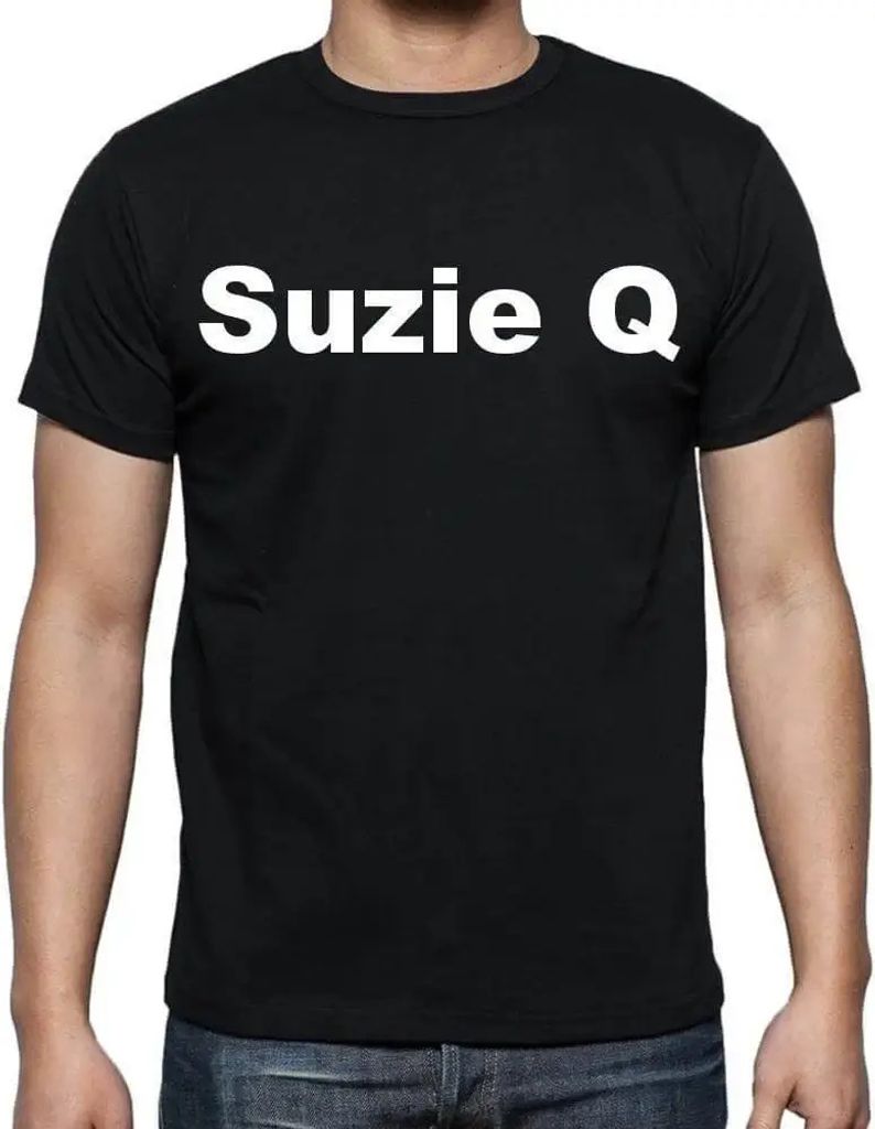 Herren Grafik T-Shirt Suzie Q Öko-Verantwortlich Vintage Jahrgang Kurzarm Lustige Druck Geburtstag Geschenk Mann
