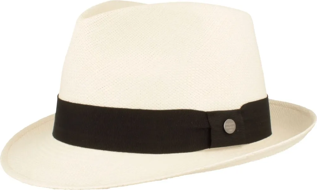 Regalo Uomo: Cappello Panama Trilby Hut-Breiter con Protezione UV