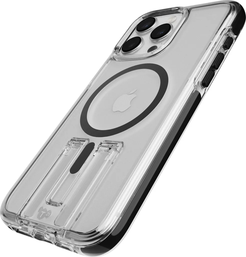 Coque de Protection iPhone 15 Pro Max MagSafe Tech21 EvoCrystal Noire - 3
