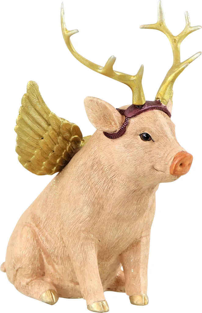Tirelire Design Cochon Volant Idéale pour Cadeau Anniversaire Original