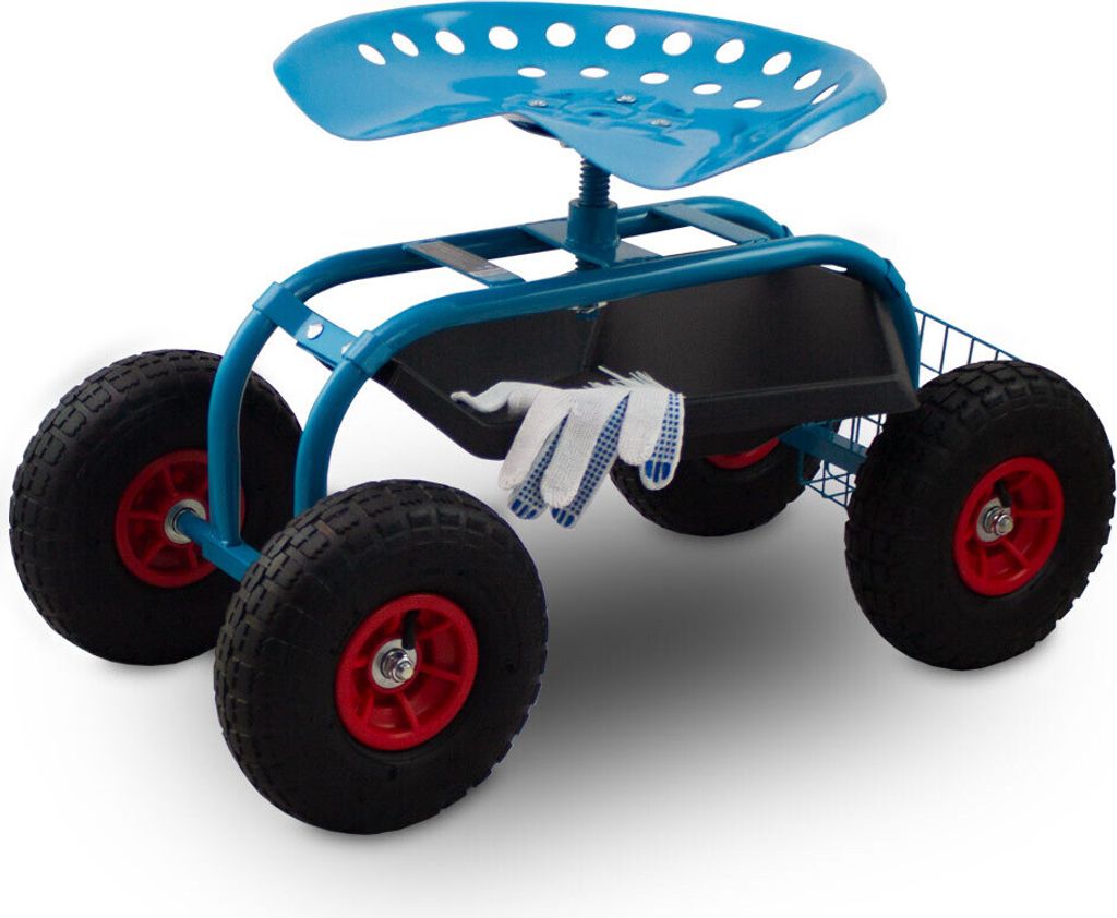 Bituxx Garten Rollhocker Hocker Arbeitshocker Sitzhocker Produktbild 