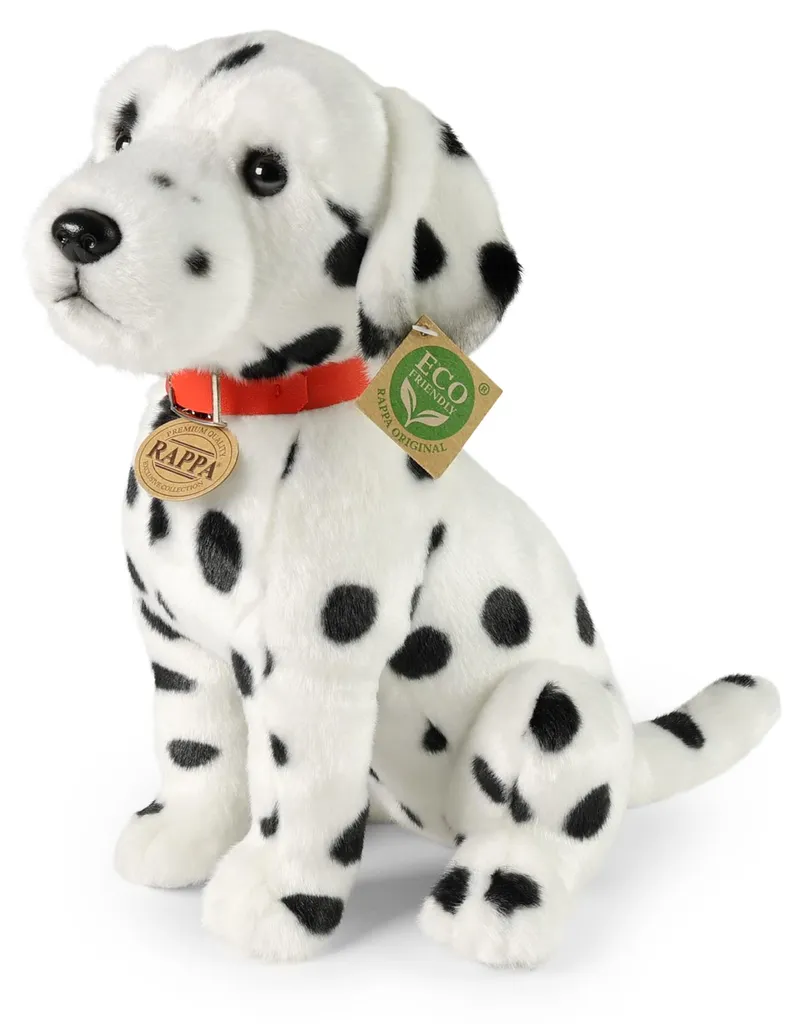 Peluche Dalmatien 30 cm Écologique : Douceur Sans Danger pour l'Enfant