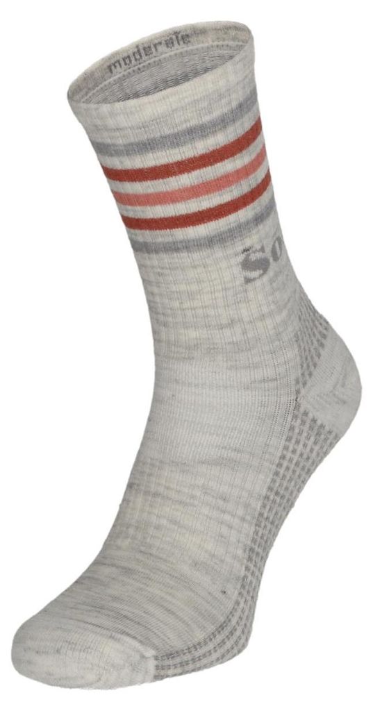 Sockwell Run Club Crew Damen Sportsocken 15-20 mmHg Ash Größe 39-43