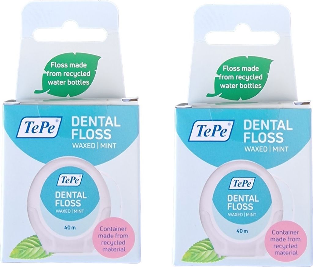 2x TePe Dental Floss Zahnseide - 2x 40 m Produktbild 