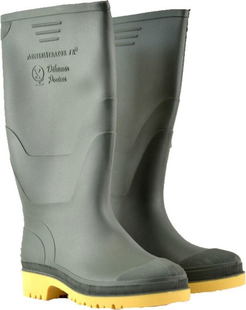 Dikamar Herren Gummistiefel Administrator FS1114 (42 EUR) (Schwarz)