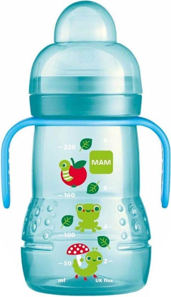 MAM Becher Lernen + 4M blau 220ml