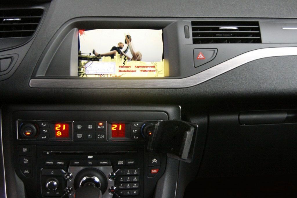 Original Kufatec TV DVD Bild Video Freischaltung für NaviDrive 3D Citroen C5 III