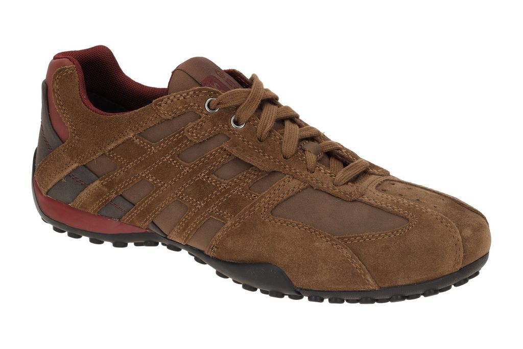 Geox Komfort Schnürschuhe Herren 31393336393836 Braun 41 EU Produktbild 